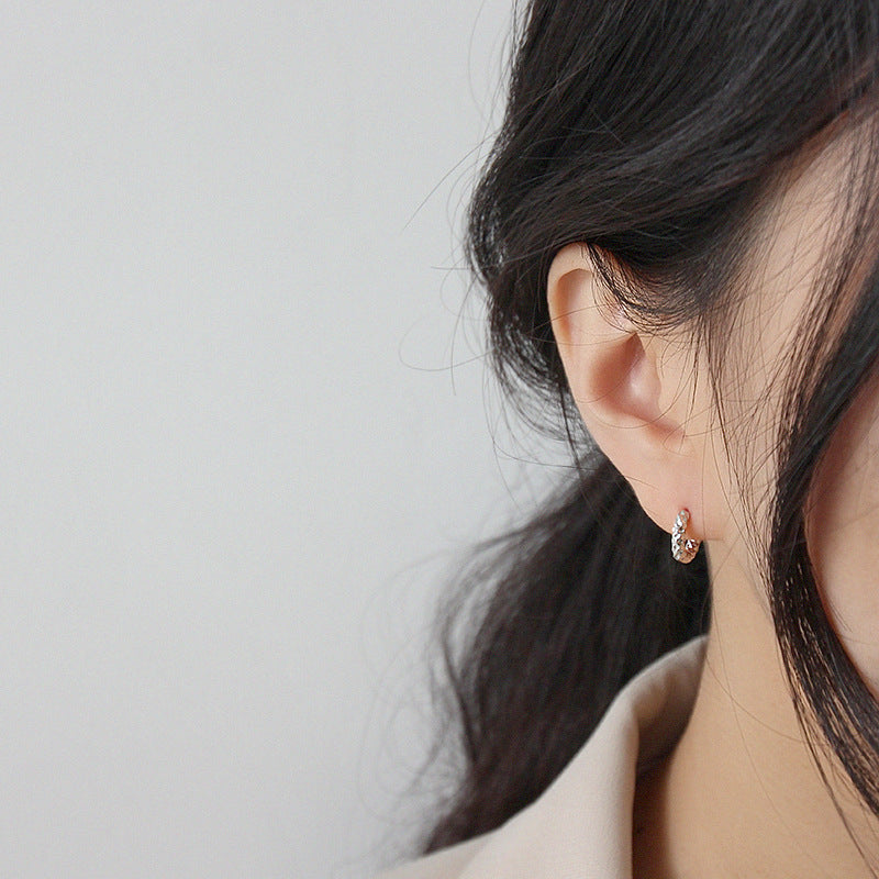 Women's Personalized Ear Clip Simple High-grade Starry Earrings
