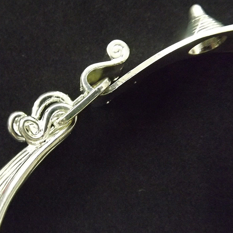 Style Alloy Sier-plated Thread Minority Festival Collar