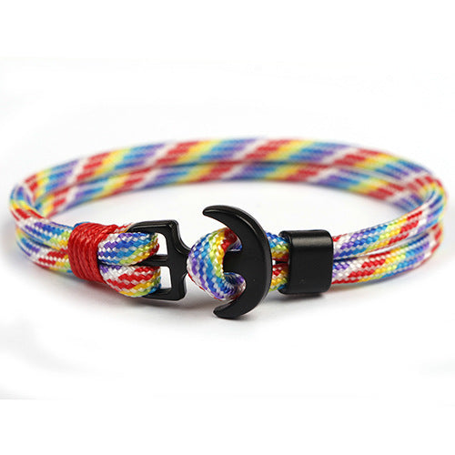 Ornament Anchor Chain High Strength Parachute Bracelets
