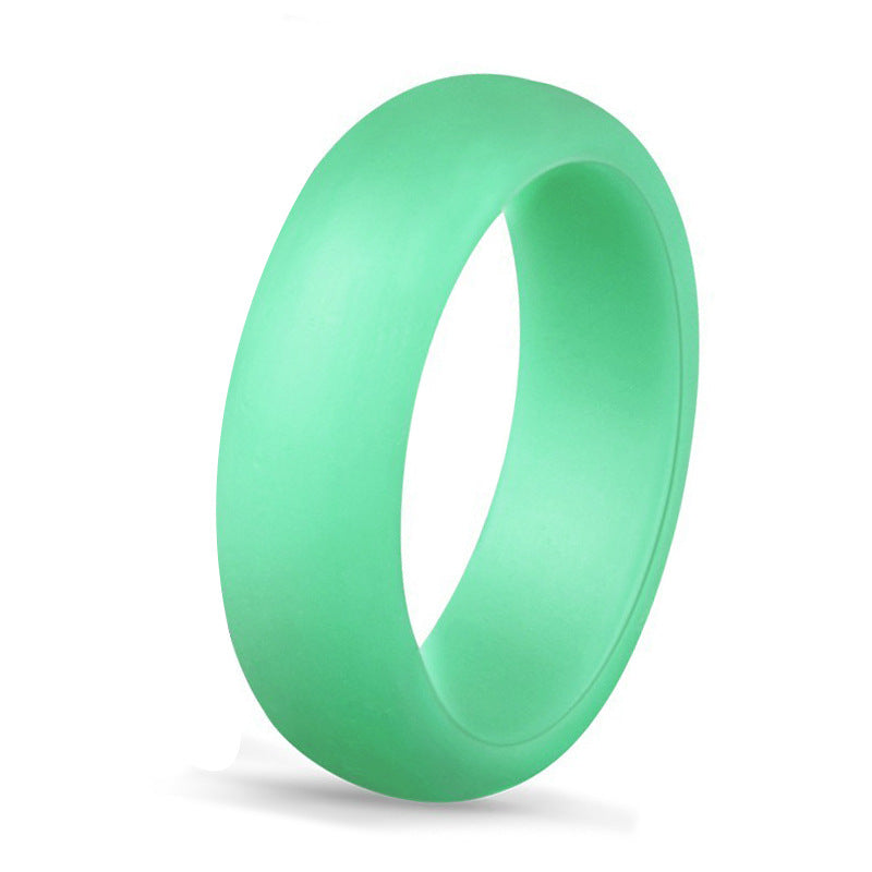 Women's Silica Gel Jewelry Matchmaking Ornament Sports Rings