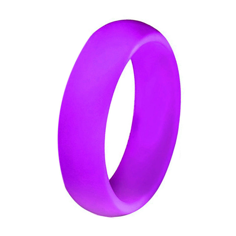 Women's Silica Gel Jewelry Matchmaking Ornament Sports Rings