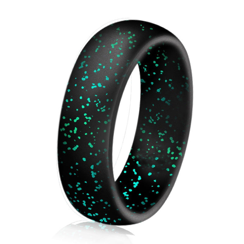 Women's Silica Gel Jewelry Matchmaking Ornament Sports Rings