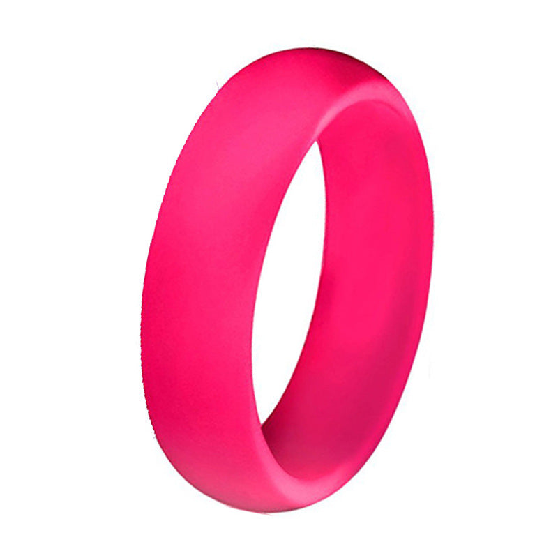 Women's Silica Gel Jewelry Matchmaking Ornament Sports Rings