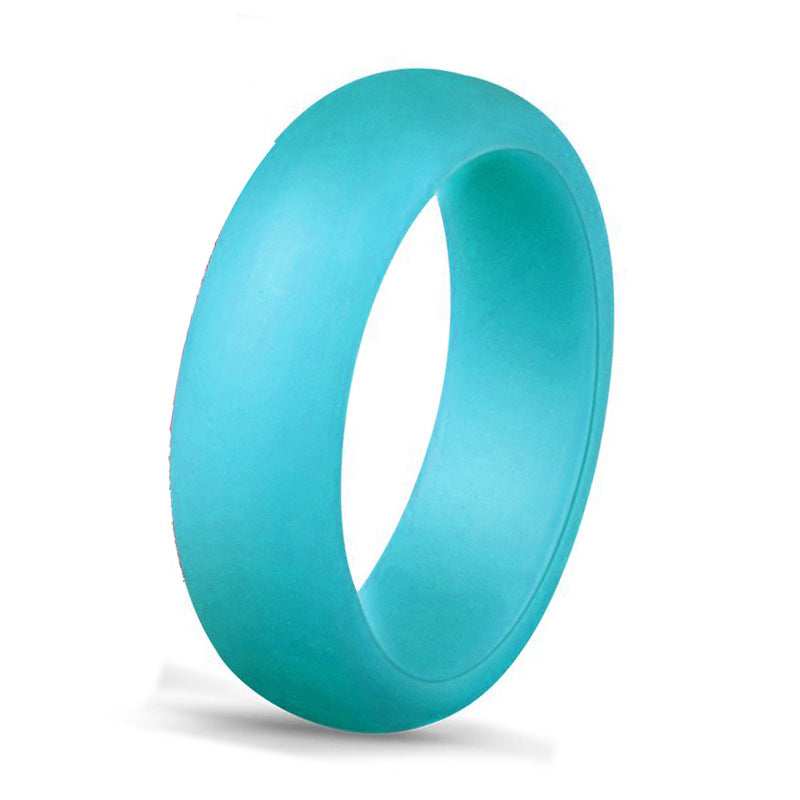 Women's Silica Gel Jewelry Matchmaking Ornament Sports Rings