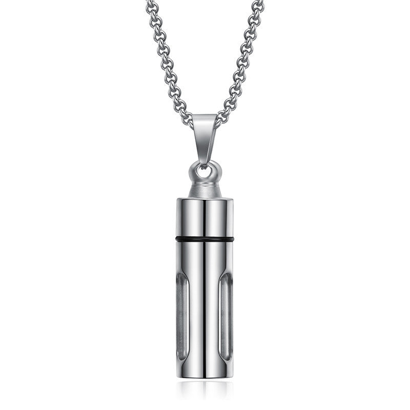 Women's & Men's Fashion Personality Can Open Perfume Bottle Trend Creative Necklaces