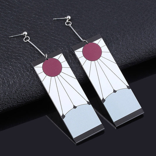 Anime Peripheral No Stove Door Auricular Earrings