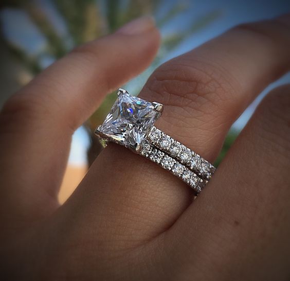 Accessories Popular White Zircon Set Ornament Rings