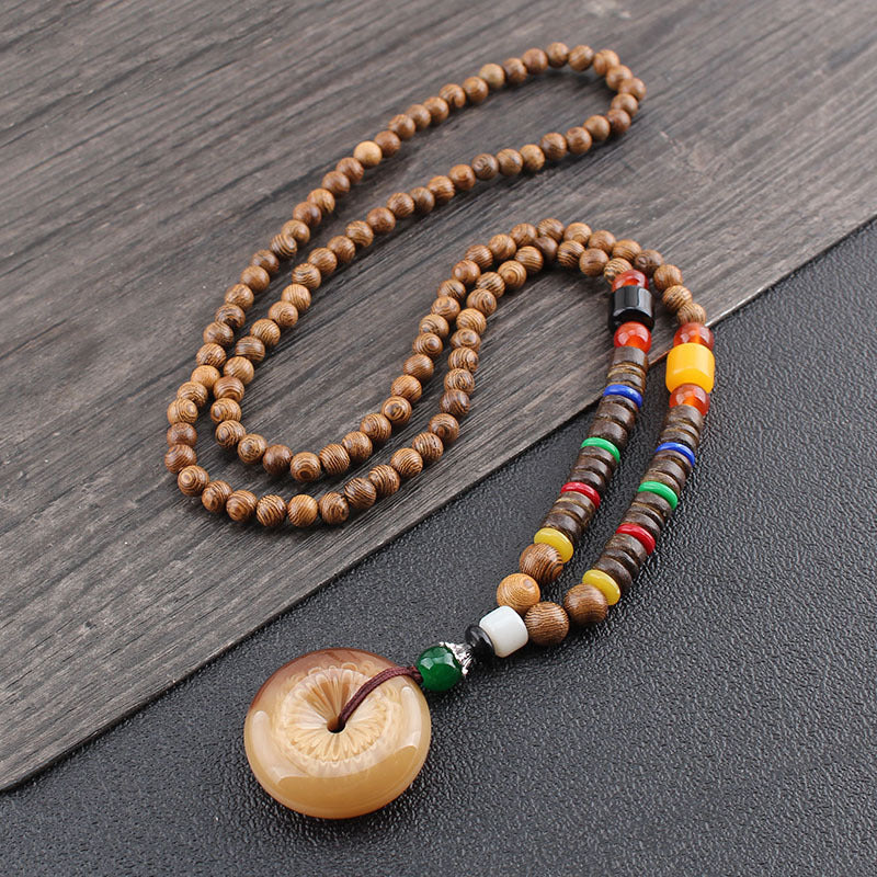 Women's & Men's Chain Chicken Wings Bead Long Scenic Necklaces