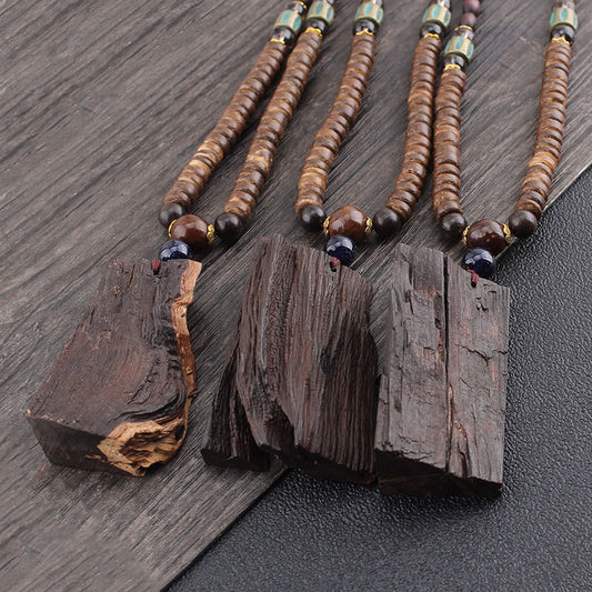 Women's & Men's Chain Chicken Wings Bead Long Scenic Necklaces