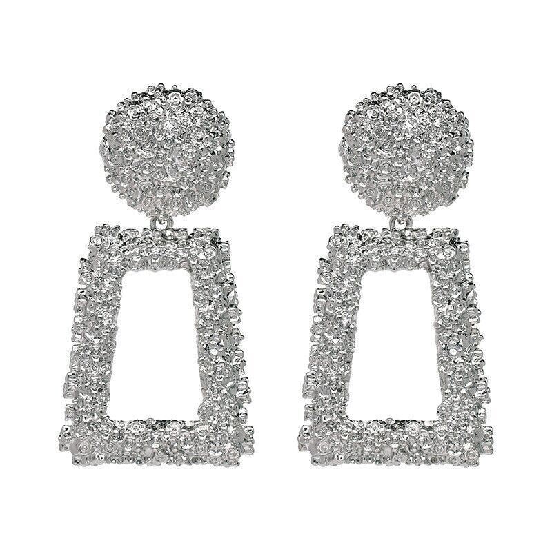 Stylish Beautiful Fashion Geometric Exaggerated Generous Earrings