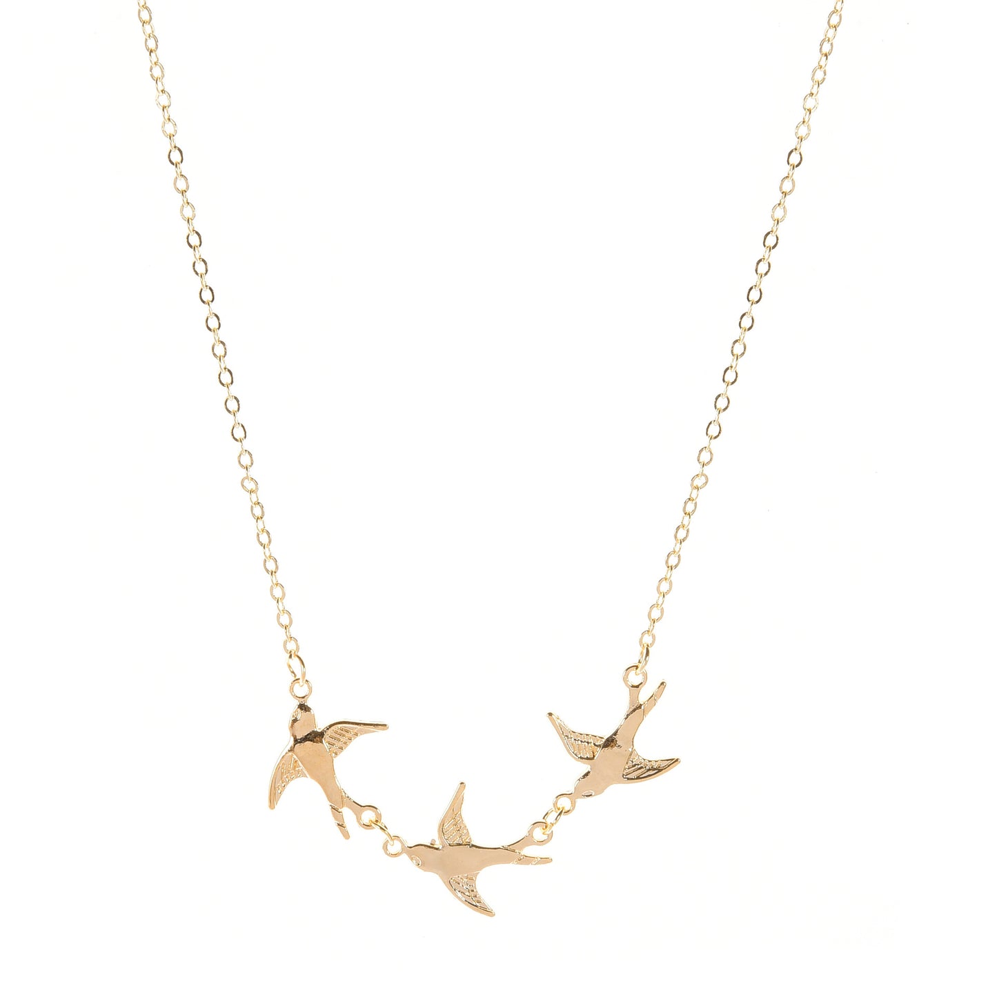 Swallow Female Clavicle Chain Group Bird Simple Necklaces