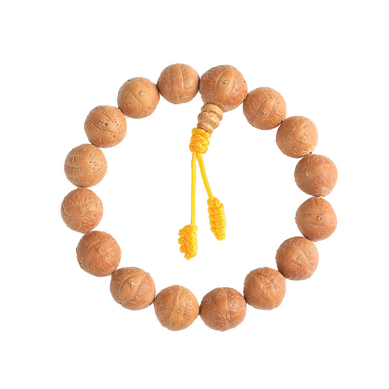Nepal Bird's Eye Bodhi Natural Longans Tibetan Rosary Prayer Bracelets
