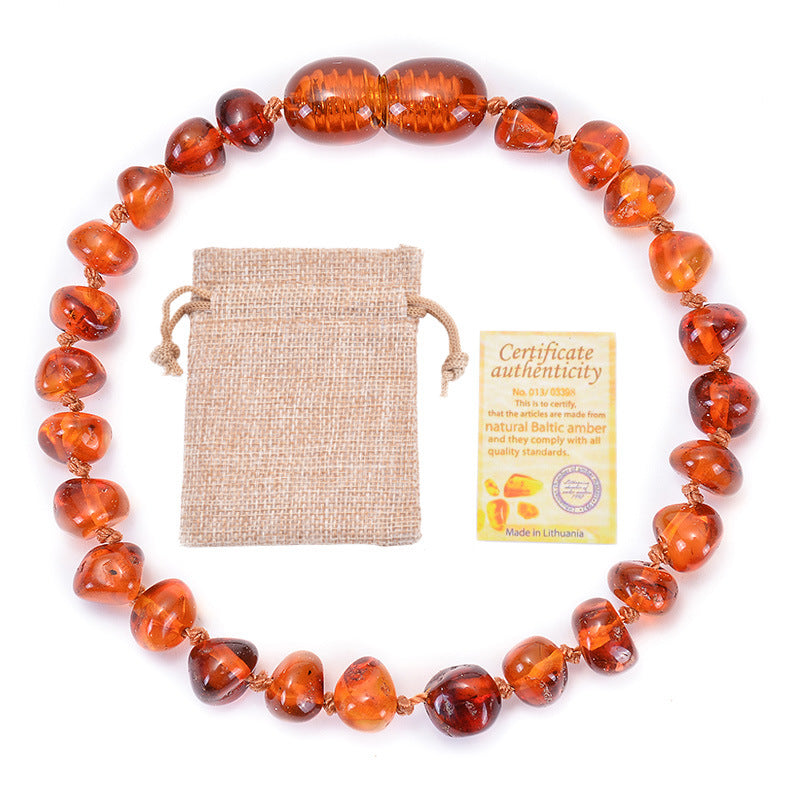 Pretty Attractive Graceful Baltic Natural Amber Bracelets