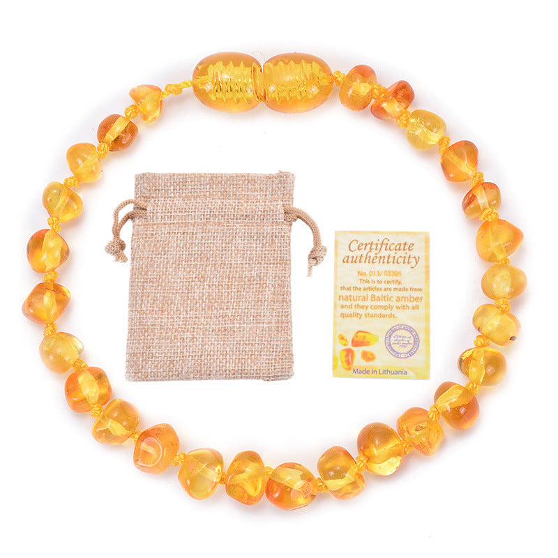 Pretty Attractive Graceful Baltic Natural Amber Bracelets