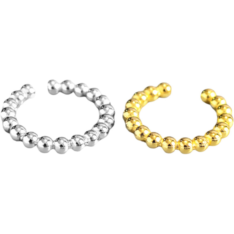 Light Bead Female Korean Style Sweet Rings