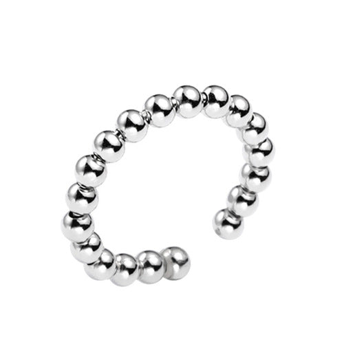 Light Bead Female Korean Style Sweet Rings