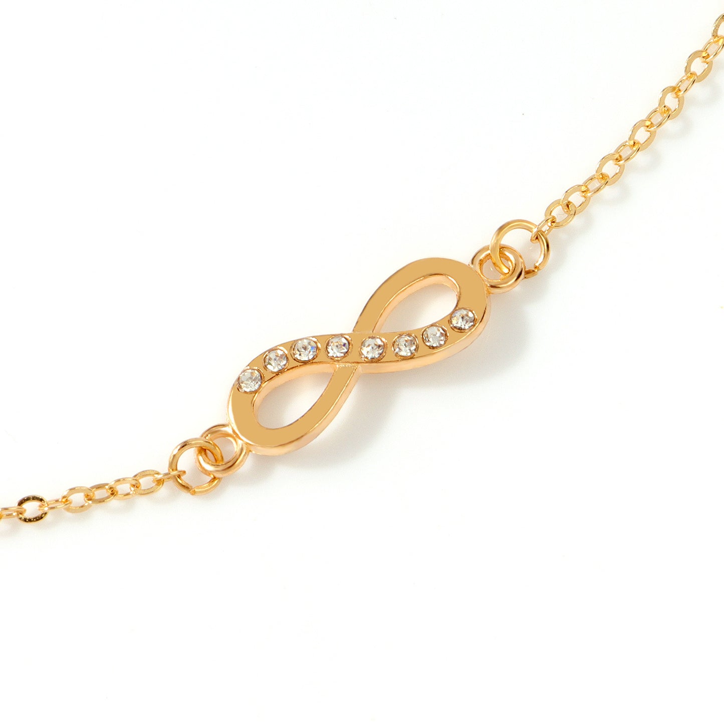 Women's Alloy Diamond Infinite Mori Personality Simple Bracelets