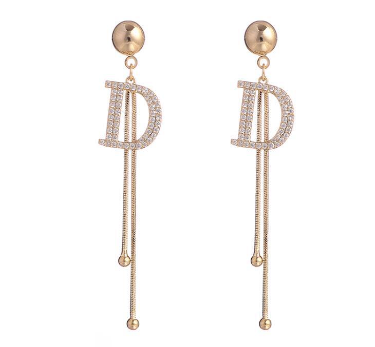 Tassel Long Simple Fashion Personalized Temperament Earrings
