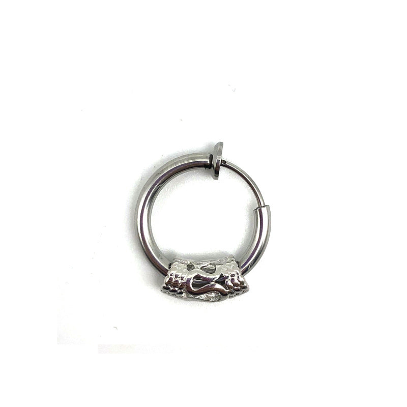 Men's Street Korean Style Ear Clip Popular Earrings