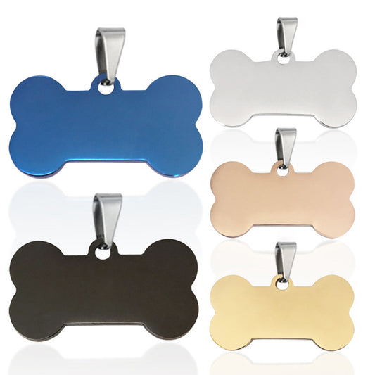 Stainless Metal Blank Graduation Advertisement Gift Necklaces