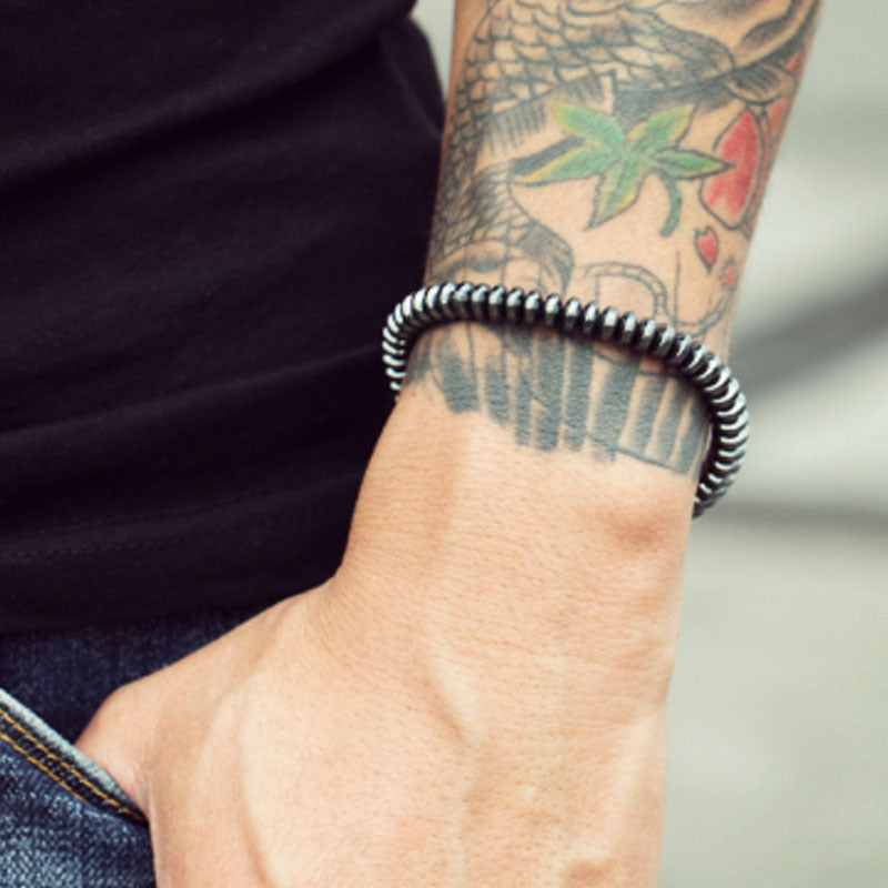 Men's Fashion Luxury Charm Hand Zircon Head Bracelets