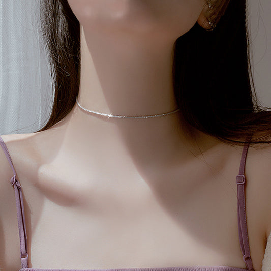 Women's Necklet Neckband Niche Simple Temperament Clavicle Necklaces