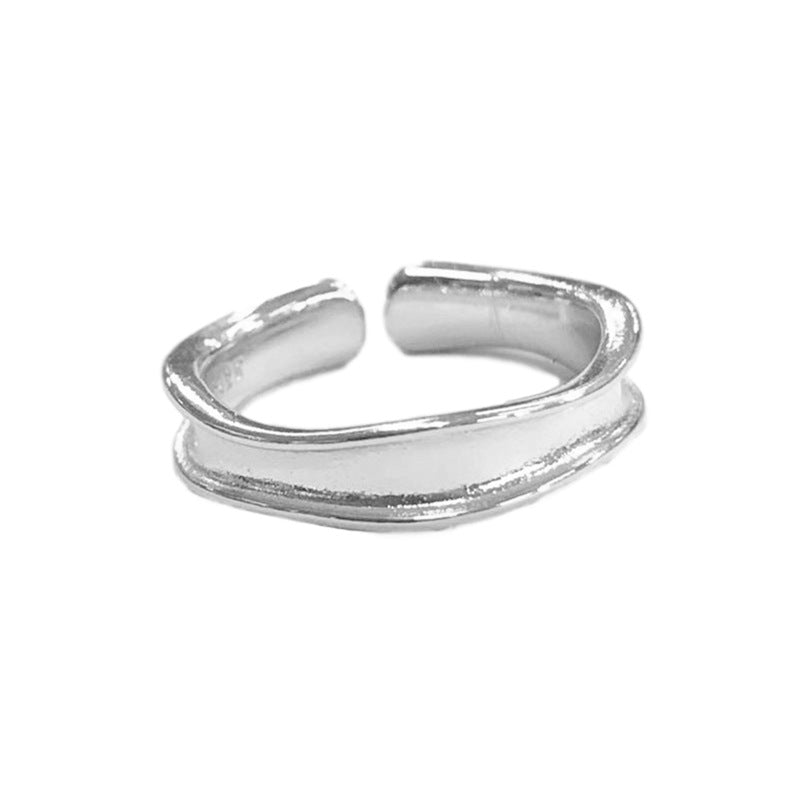 Exaggerated Irregular Concave Female Fashion Personality Rings