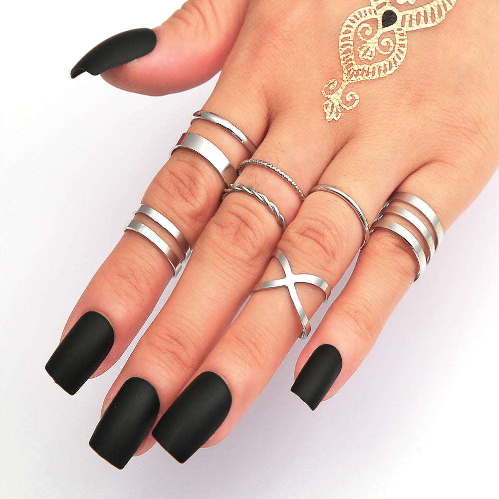 Popular Set Personalized Index Finger Knuckle Rings