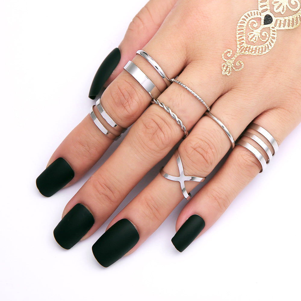 Popular Set Personalized Index Finger Knuckle Rings