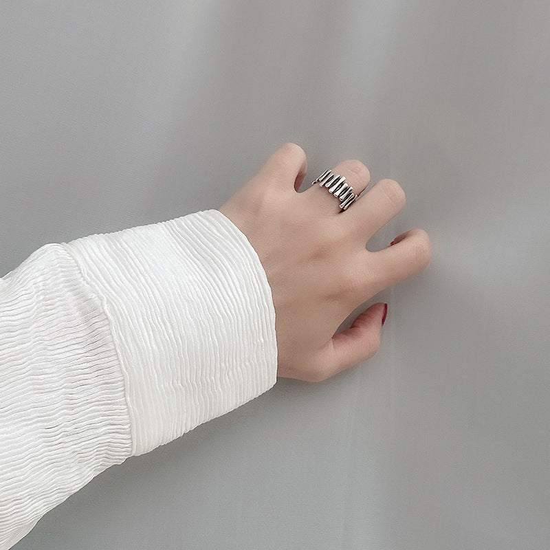 Women's More Than Ornament For Minority Elastic String Small Rings