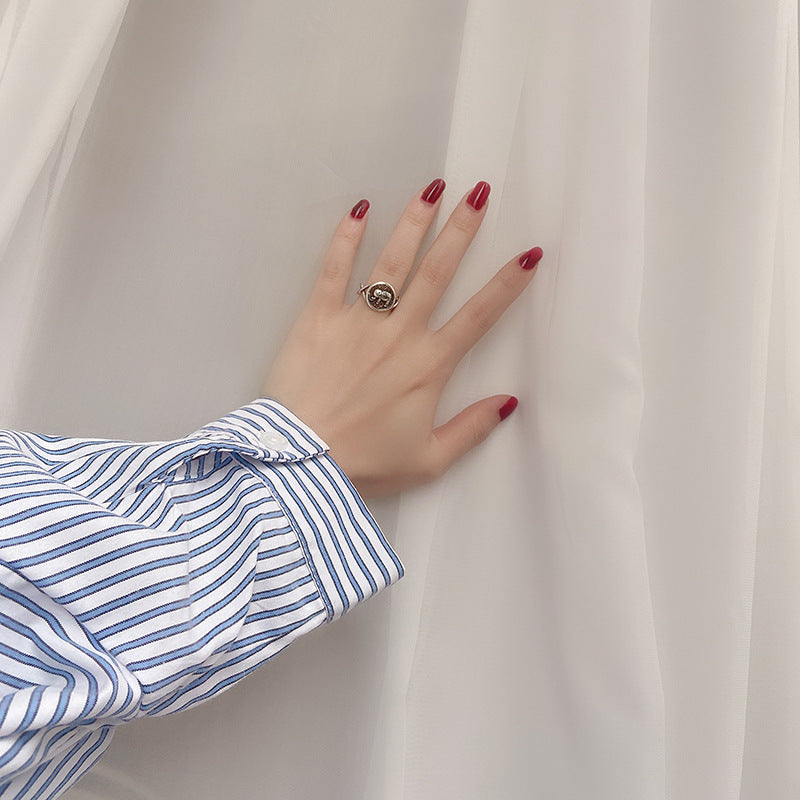 Women's More Than Ornament For Minority Elastic String Small Rings