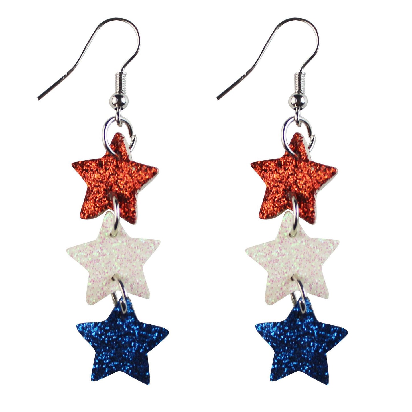 Star Stripes Elements Independence Day Leather Rings