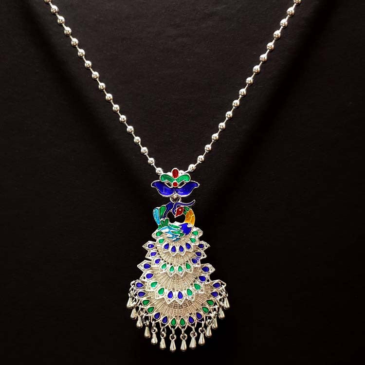 Sweater Chain Ethnic Style Artistic Exaggerated Scenic Necklaces