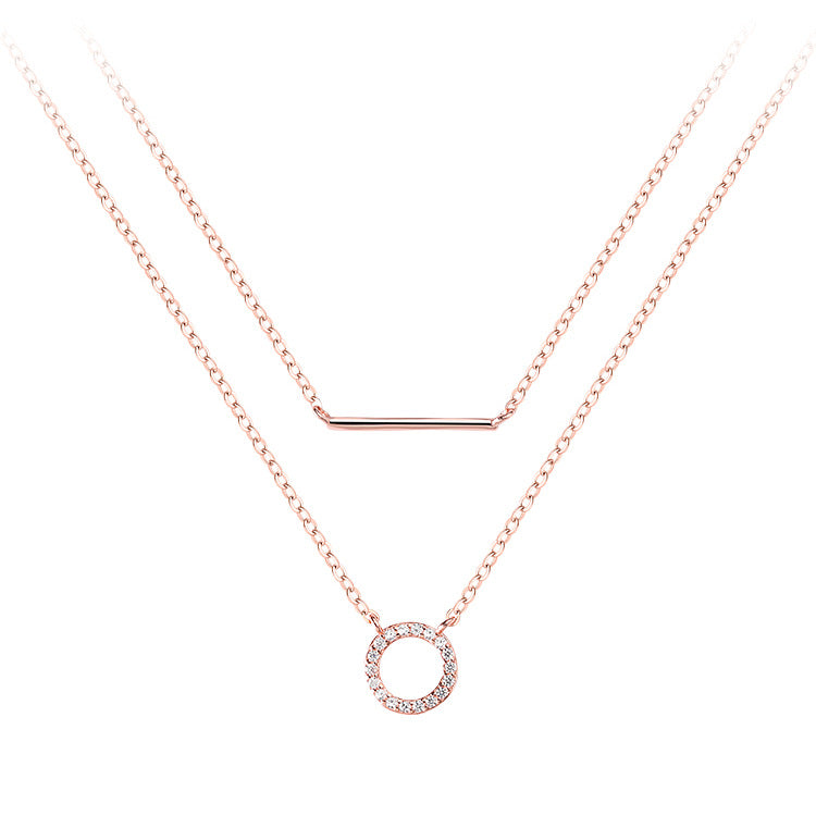 Geometric Female Clavicle Chain Simple Temperament Necklaces