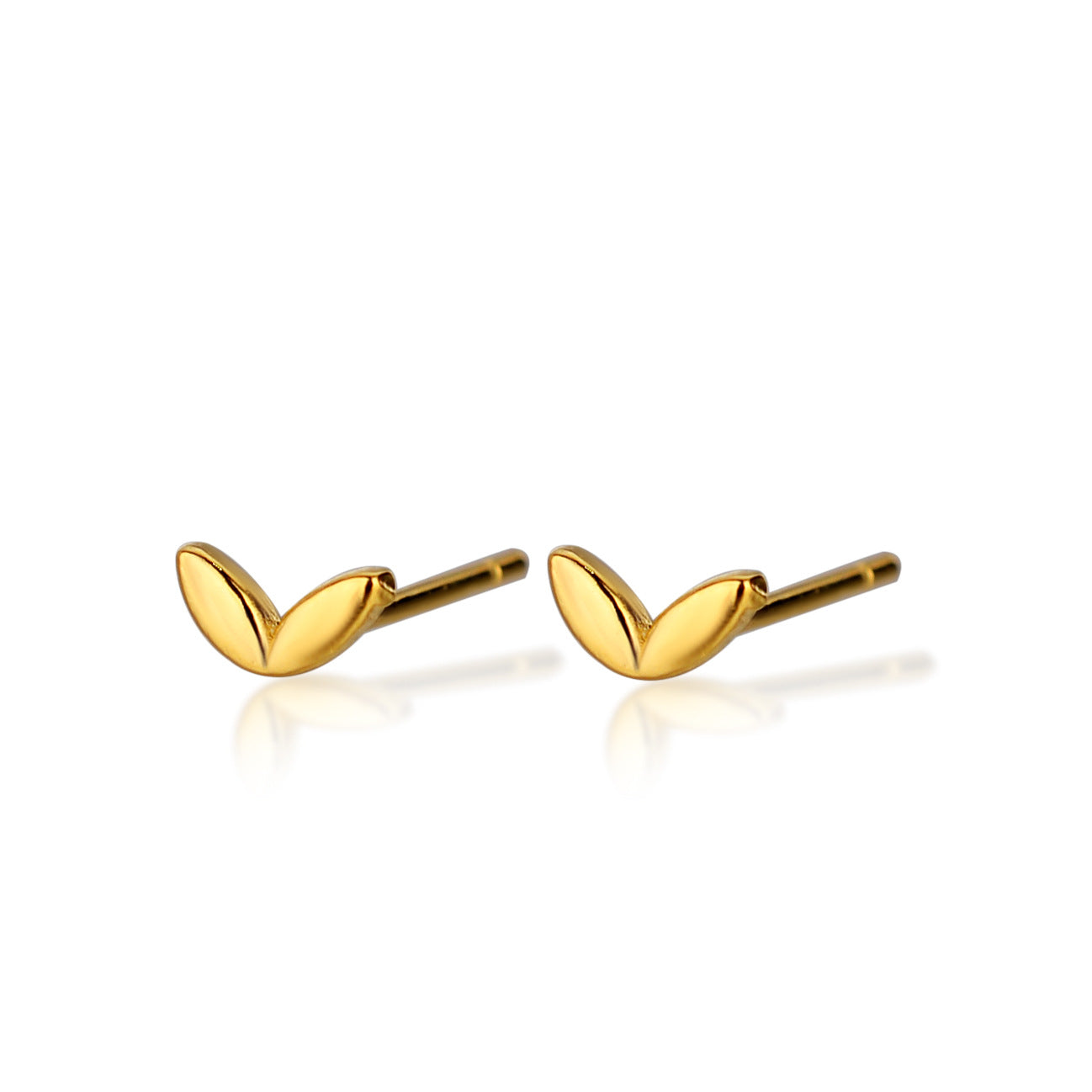 Women's Clover For Elegant Mini Small Ear Stud Earrings