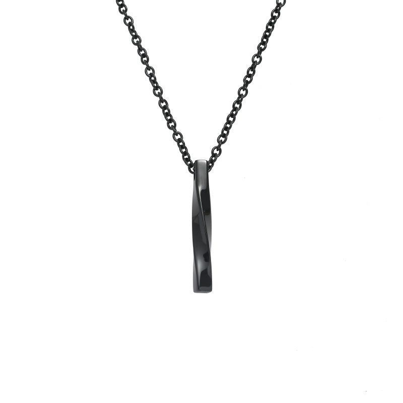 Men's Strip Minimalist Personalized Hip Hop Titanium Pendants