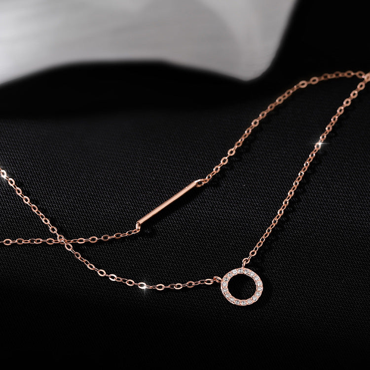 Geometric Female Clavicle Chain Simple Temperament Necklaces