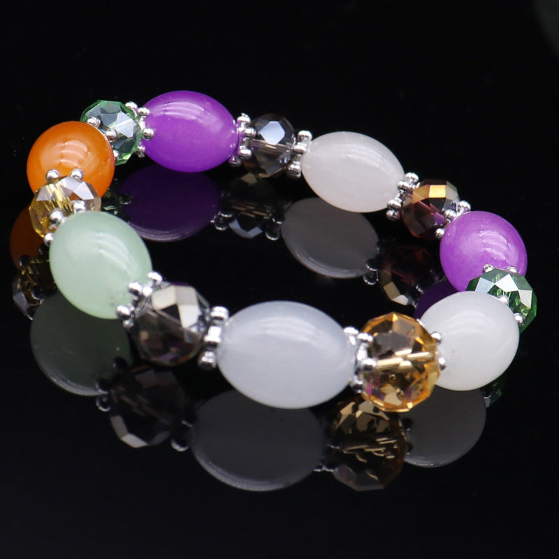 Imitation Jade Beads Gift Drainage Stall Temple Bracelets