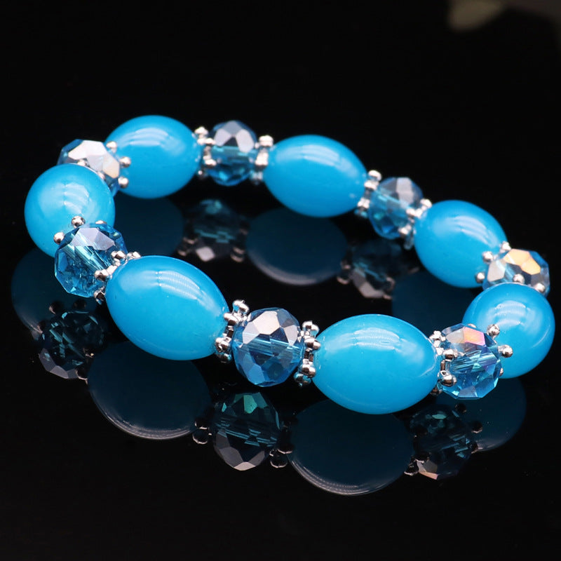 Imitation Jade Beads Gift Drainage Stall Temple Bracelets