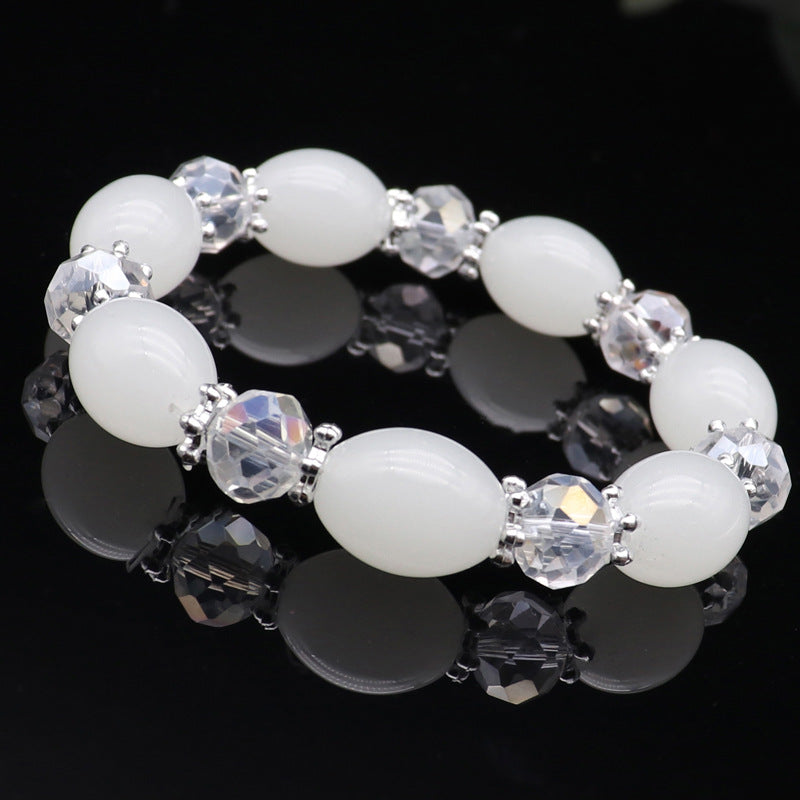 Imitation Jade Beads Gift Drainage Stall Temple Bracelets