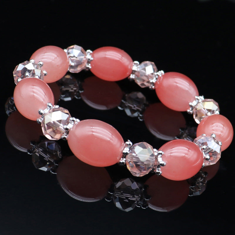 Imitation Jade Beads Gift Drainage Stall Temple Bracelets