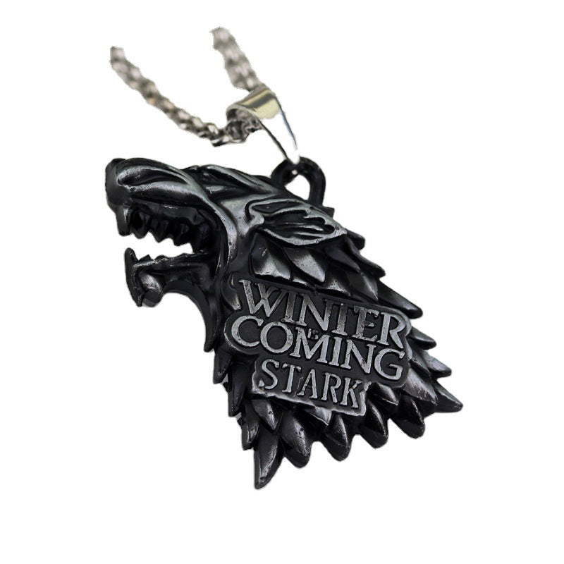 Films Television Nine Family Dragon With Three Heads Necklaces