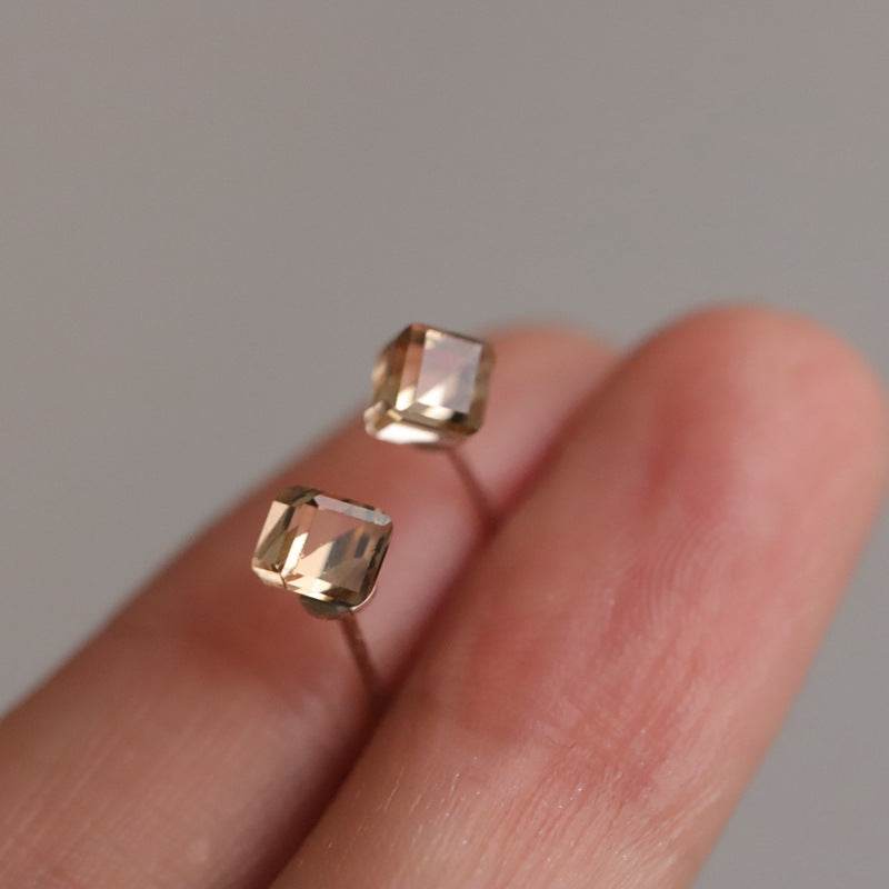 Sier Needle Female Temperamental Minority Style High Sense Korean Stud Earrings