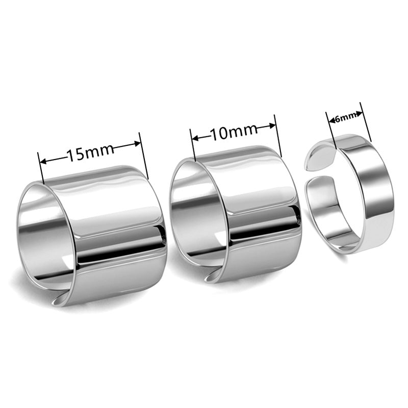 Geometric Glossy Female Fashion Style Fashionmonger Rings