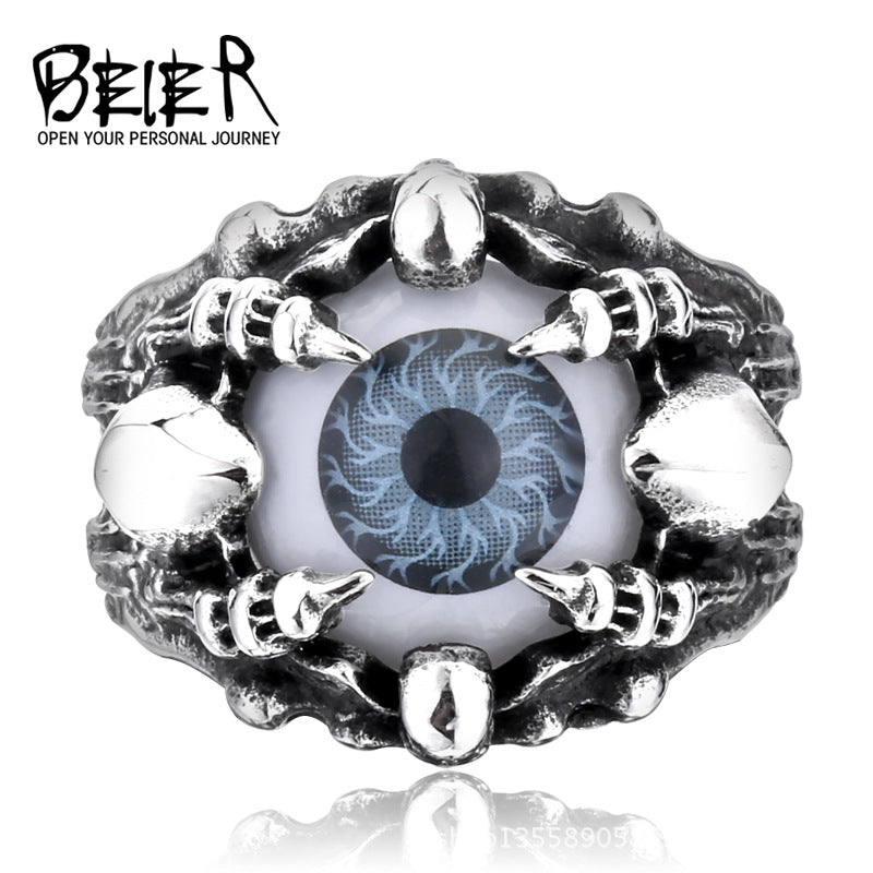 Men's Alternative Fashion Ornament Evil Spirit Skull Rings