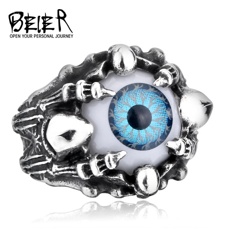 Men's Alternative Fashion Ornament Evil Spirit Skull Rings