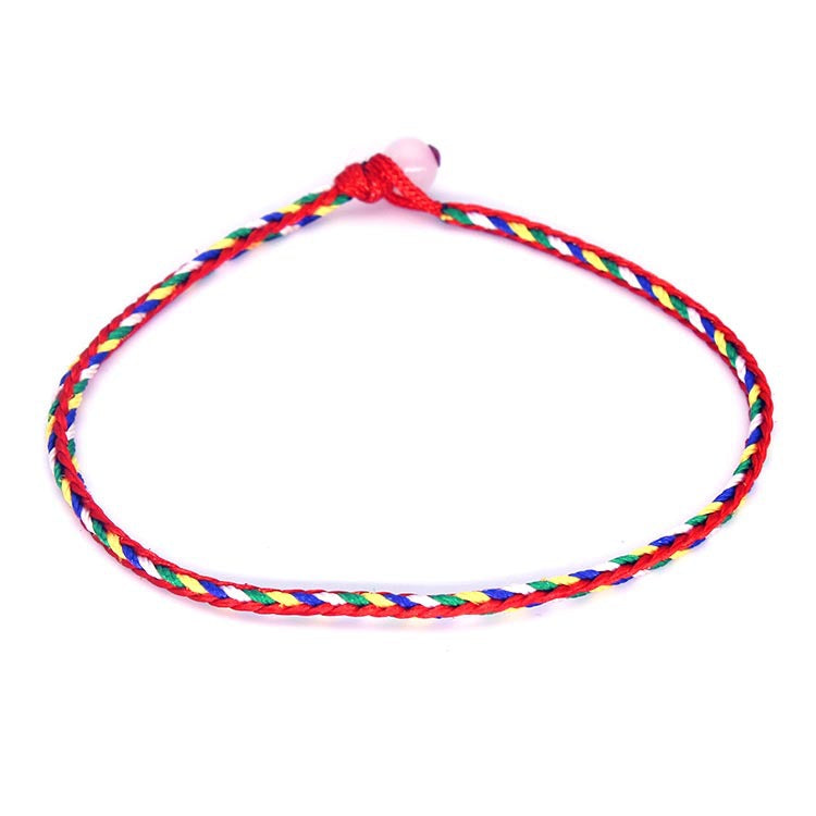 Imitation Peach Wood Red Rope 2 Yuan Store Promotional Novelties Bracelets