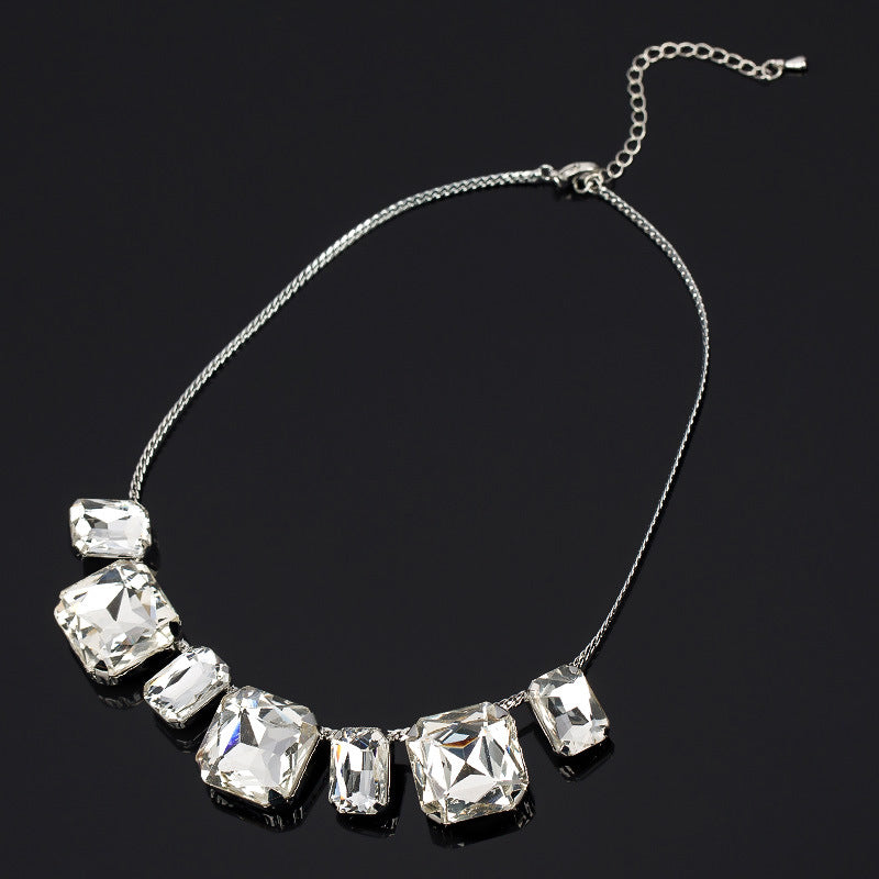 Inlaid Sweater Chain Female Christmas Gift Necklaces