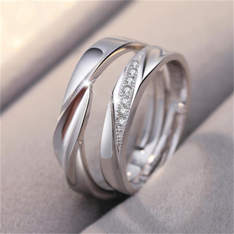 Six Claw Crown Wedding Open For Rings