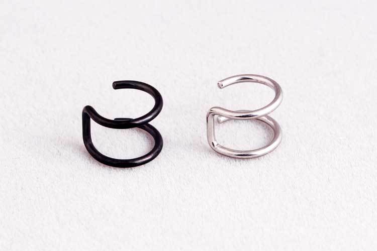 Piercing Ear Clip Titanium Steel Female Earrings